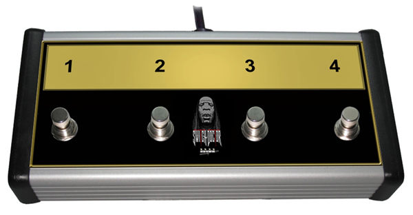 Marshall: Marshall JMP-1 Preamp 4 Button Replacement Footswitch
